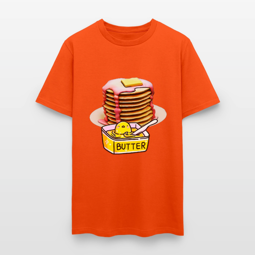 Pancakes and Butter - orange