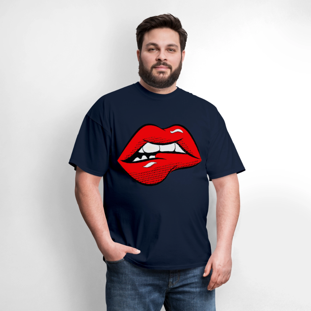 Lips - navy