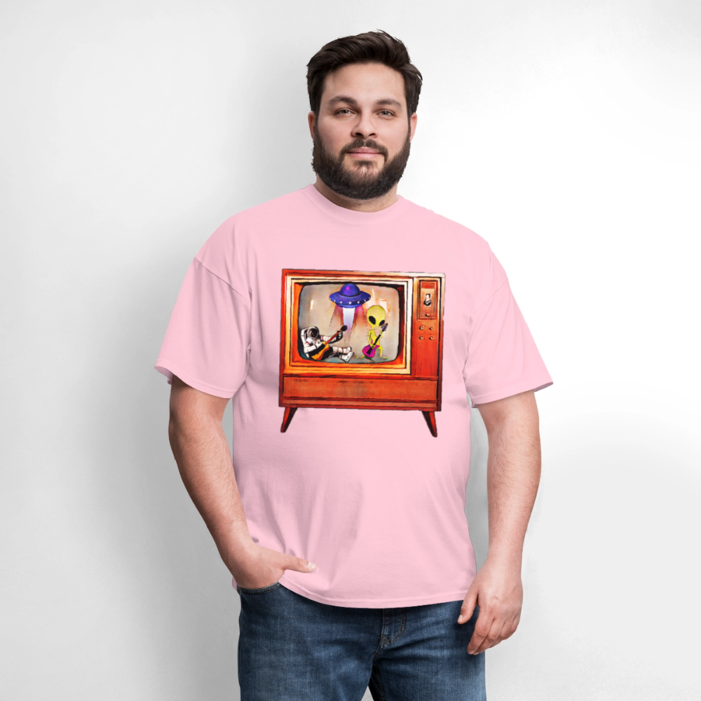 Rocking Astronaut and Alien - pink