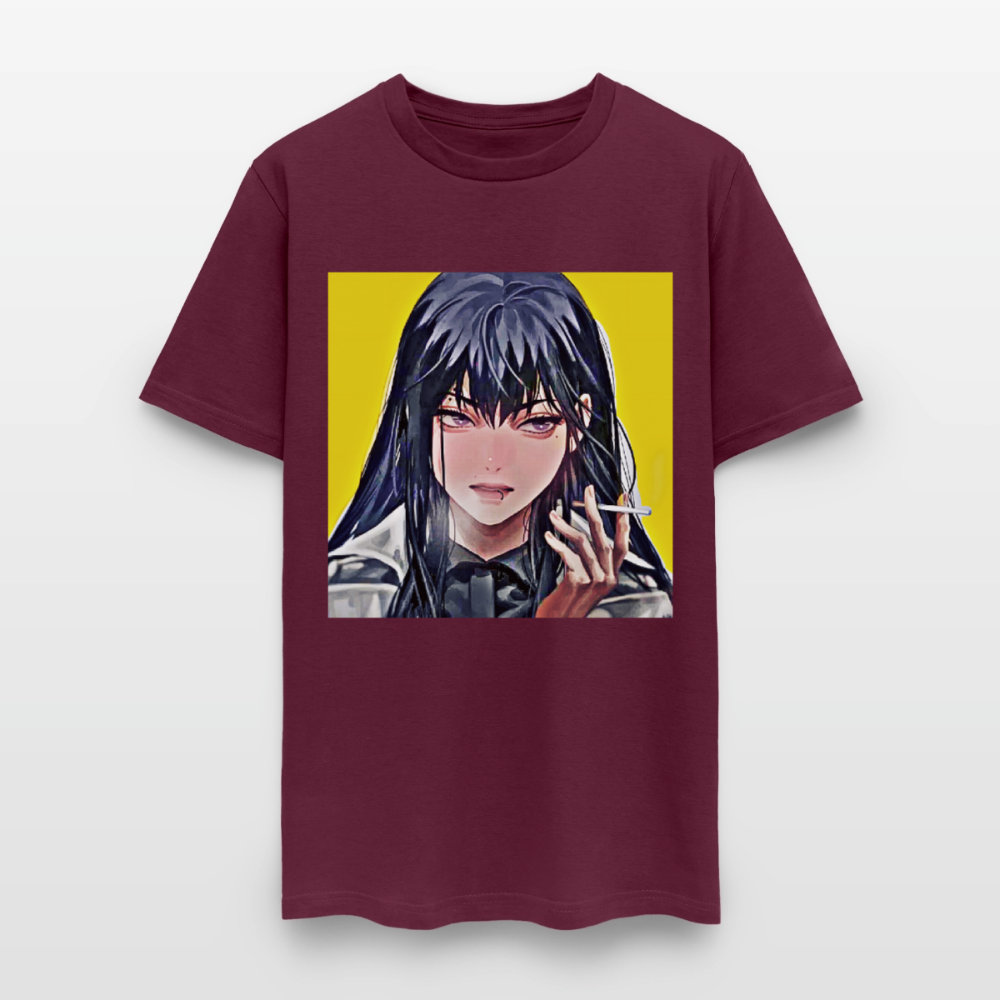 Mysterious Woman - burgundy