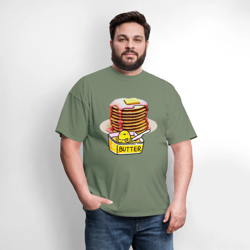 Pancakes and Butter - military green