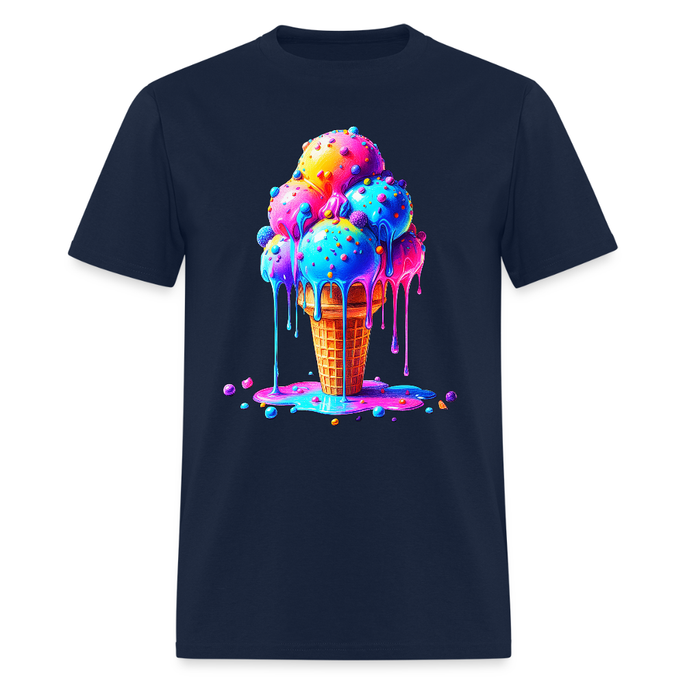 Melting Rainbow - navy