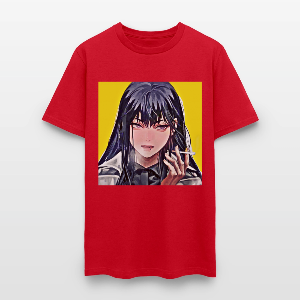 Mysterious Woman - red