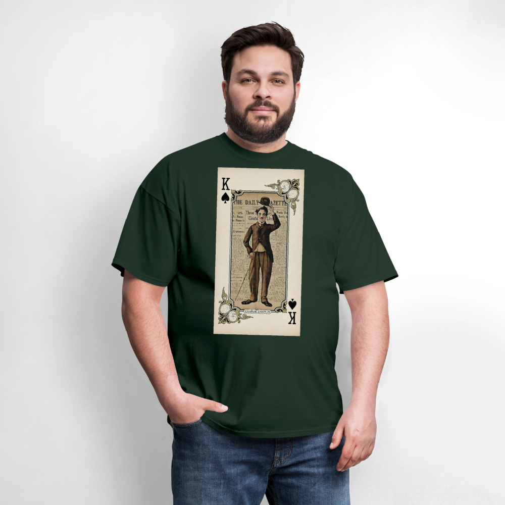 Charlie Chaplin - forest green