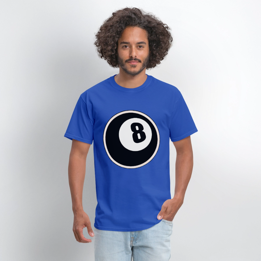 8 Ball - royal blue