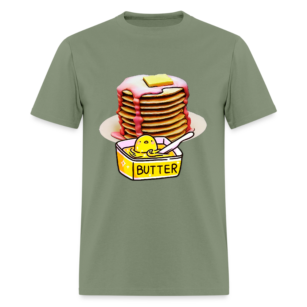 Pancakes and Butter - military green