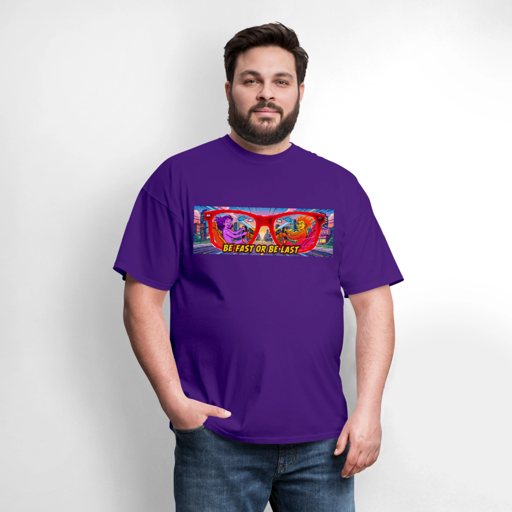 Be Fast or Be Last - purple