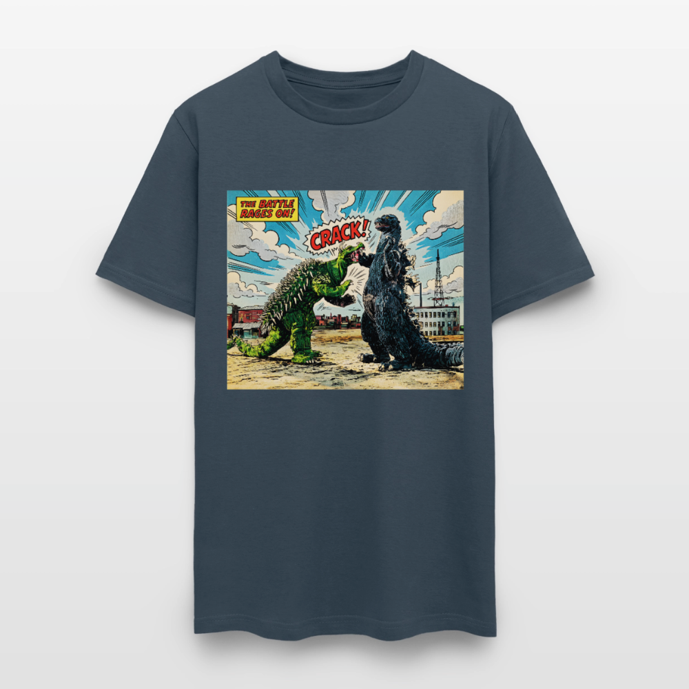 Godzilla -  blue dusk