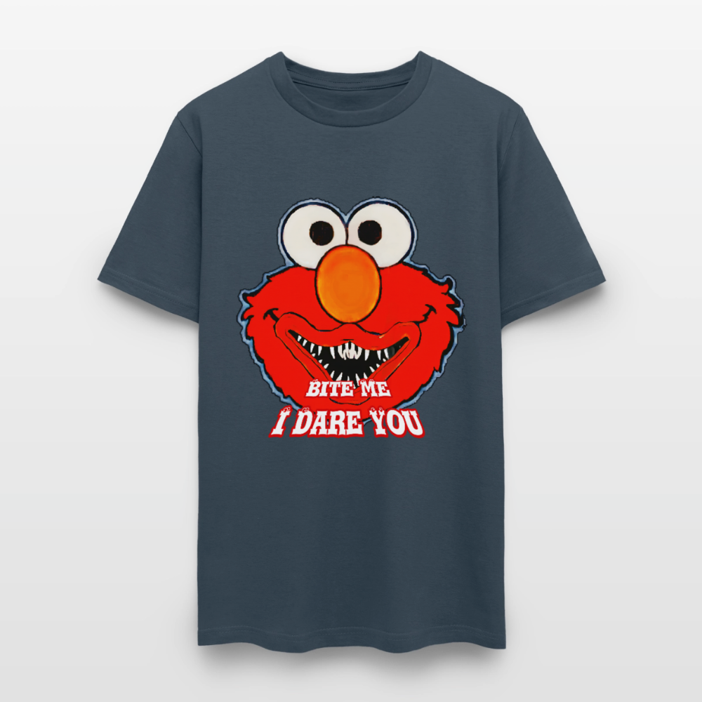 Bite Me Elmo -  blue dusk