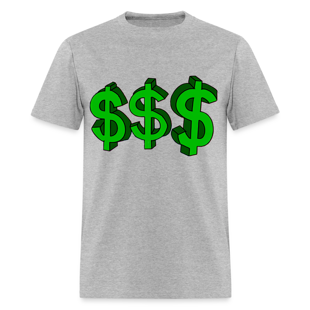 Dollar Sign - heather gray