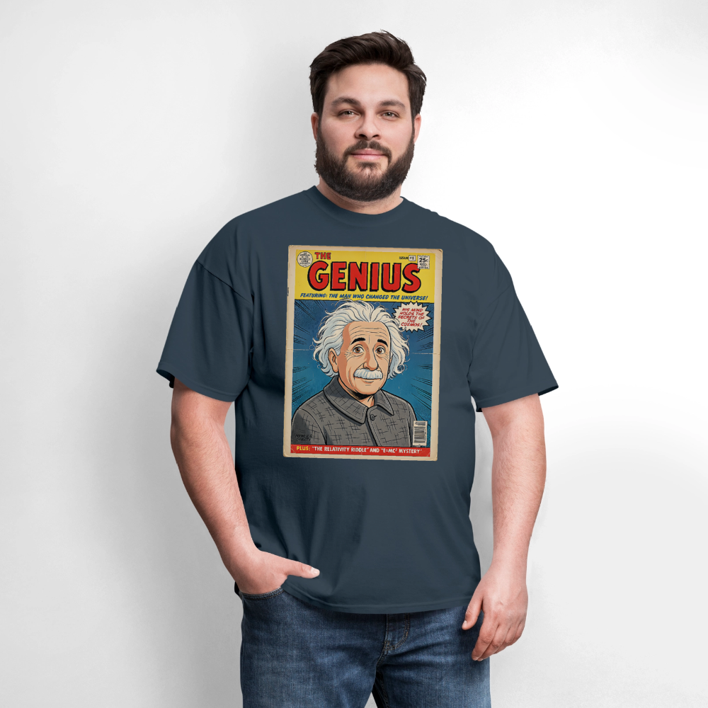 Albert Einstein #1 -  blue dusk