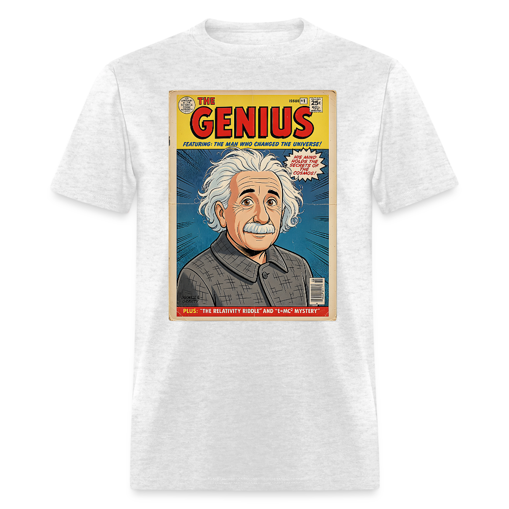 Albert Einstein #1 - light heather gray