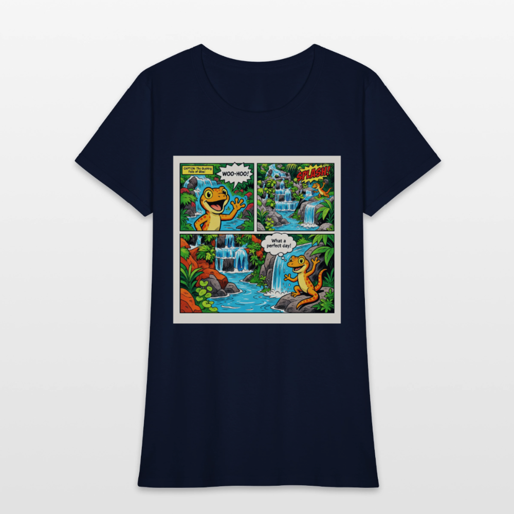 Comic Lizard - navy