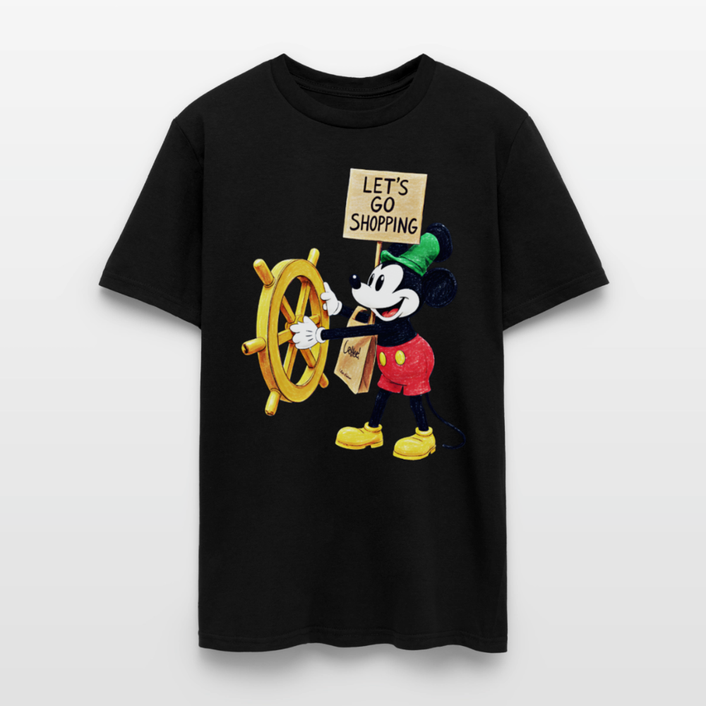 Let's Go Shopping - black