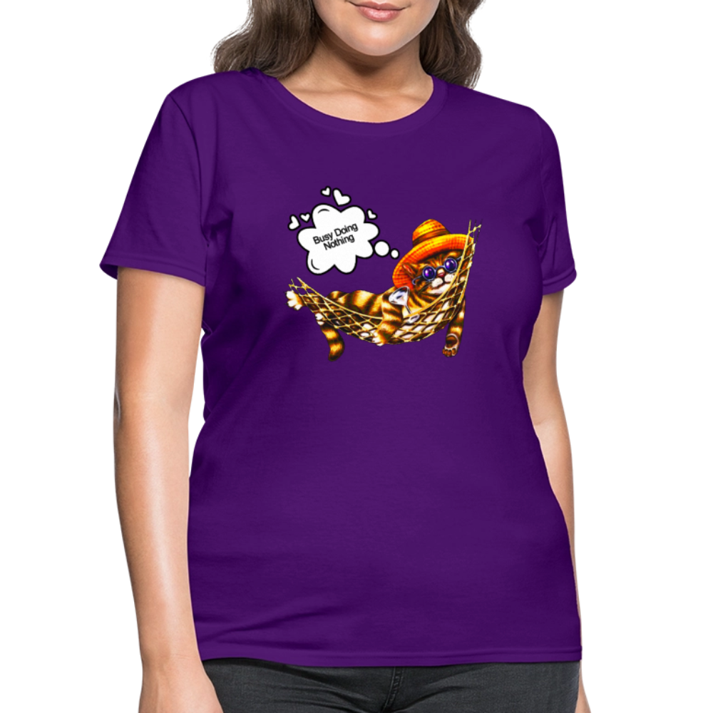 Busy Doing Nothing - purple