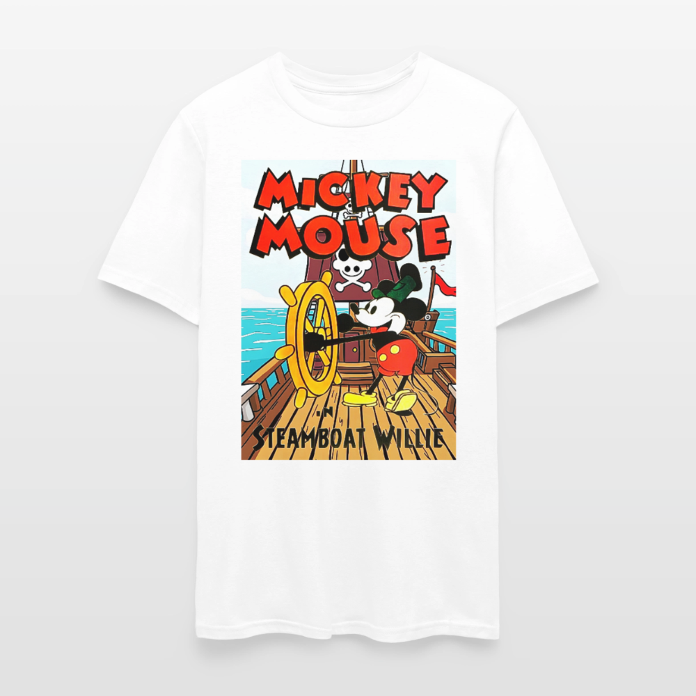 Steamboat Willie - white