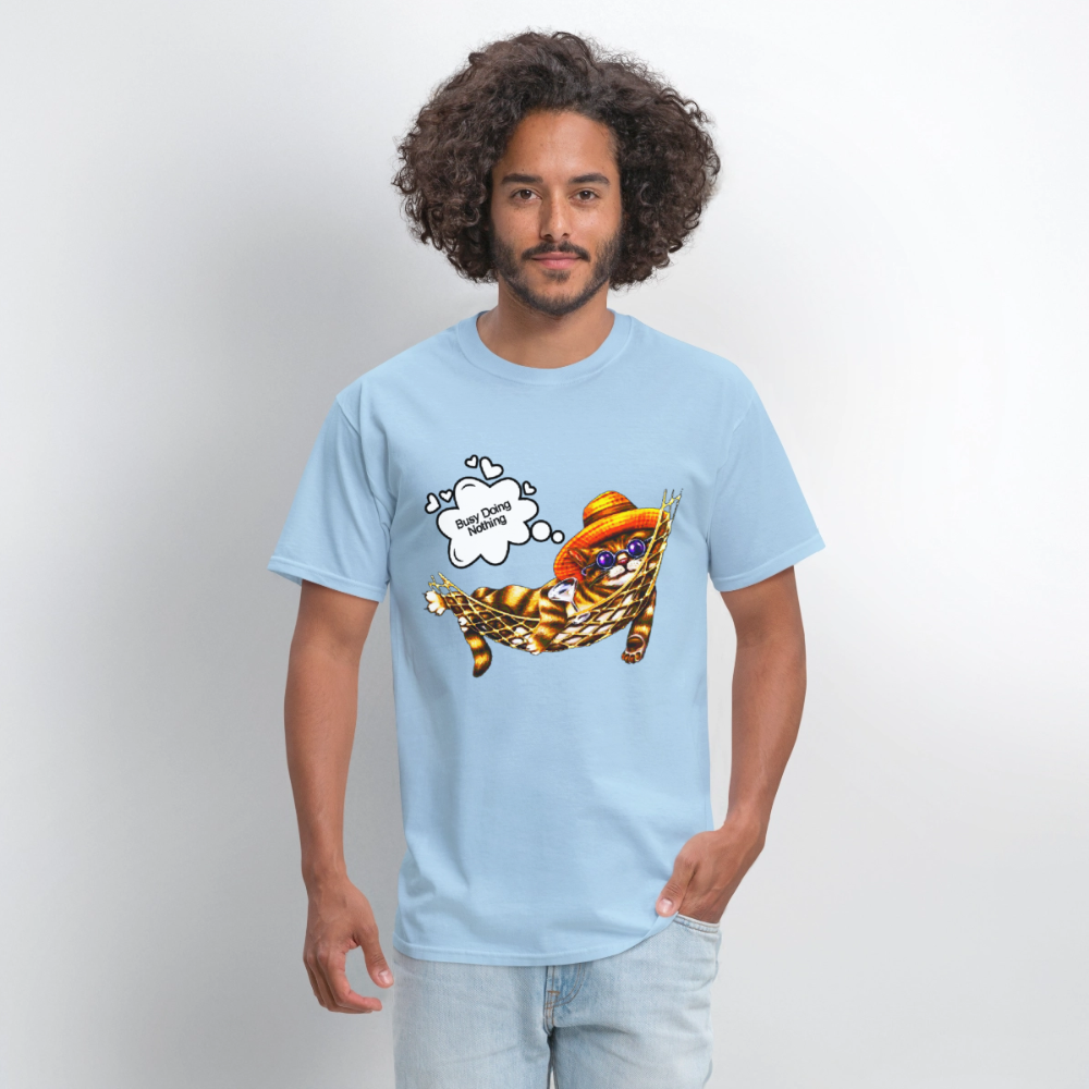 Busy Doing Nothing - powder blue