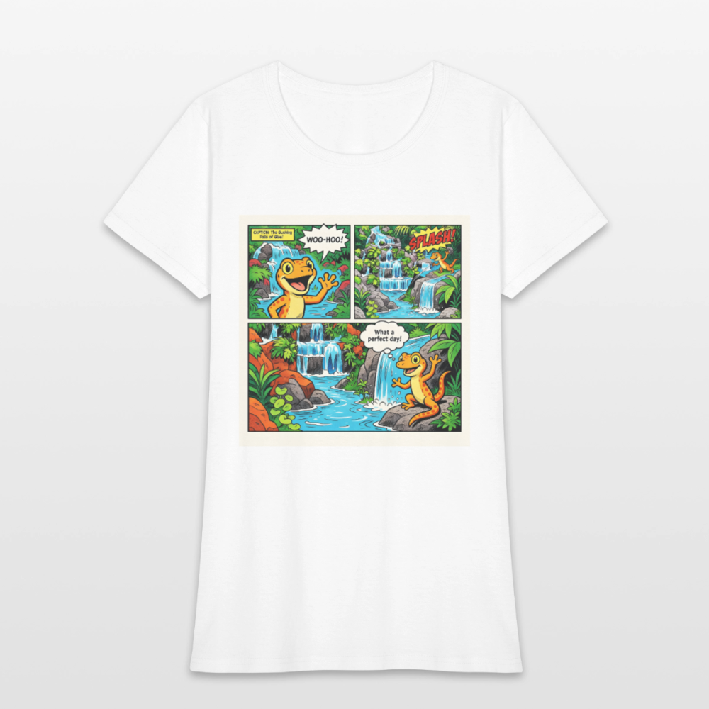 Comic Lizard - white