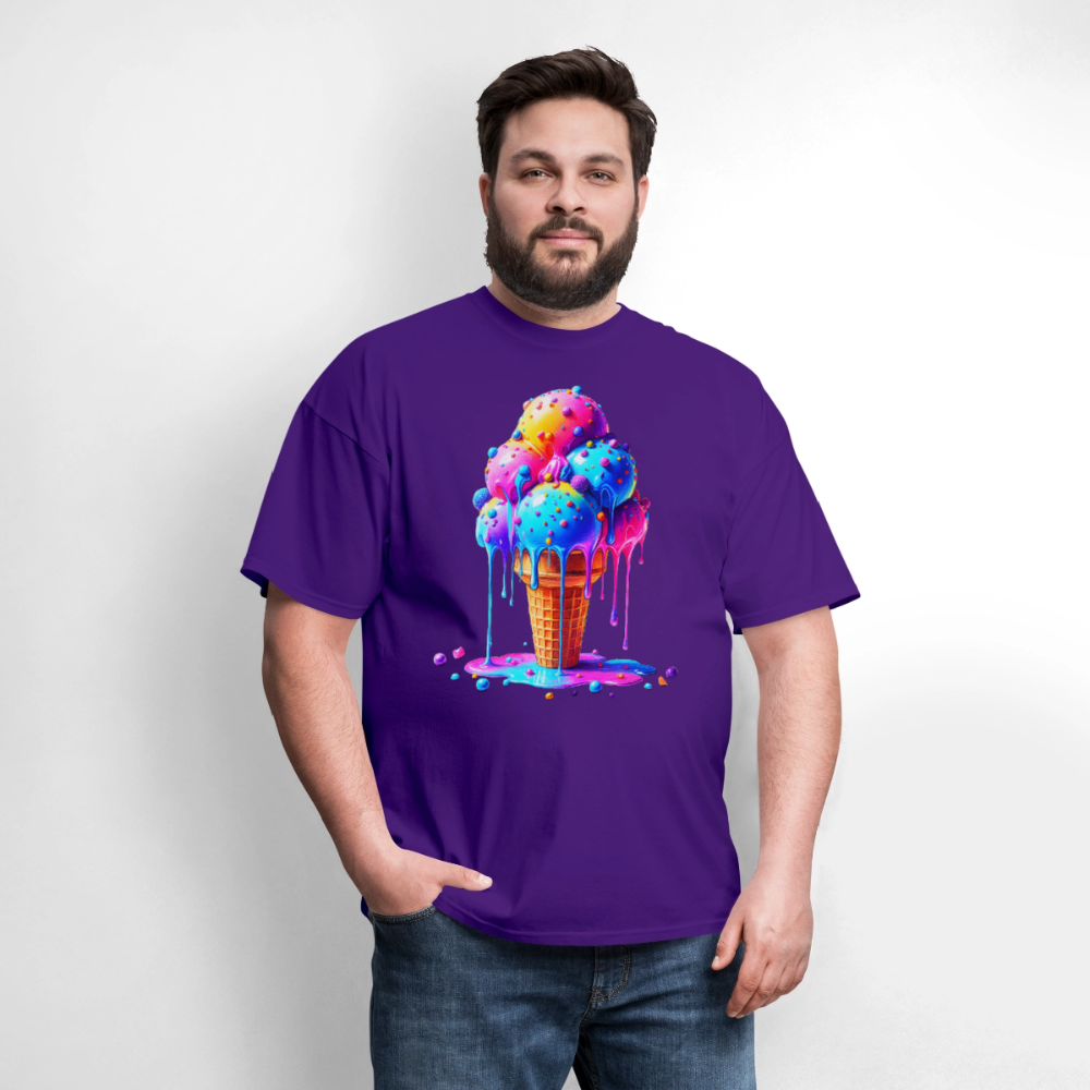 Melting Rainbow - purple