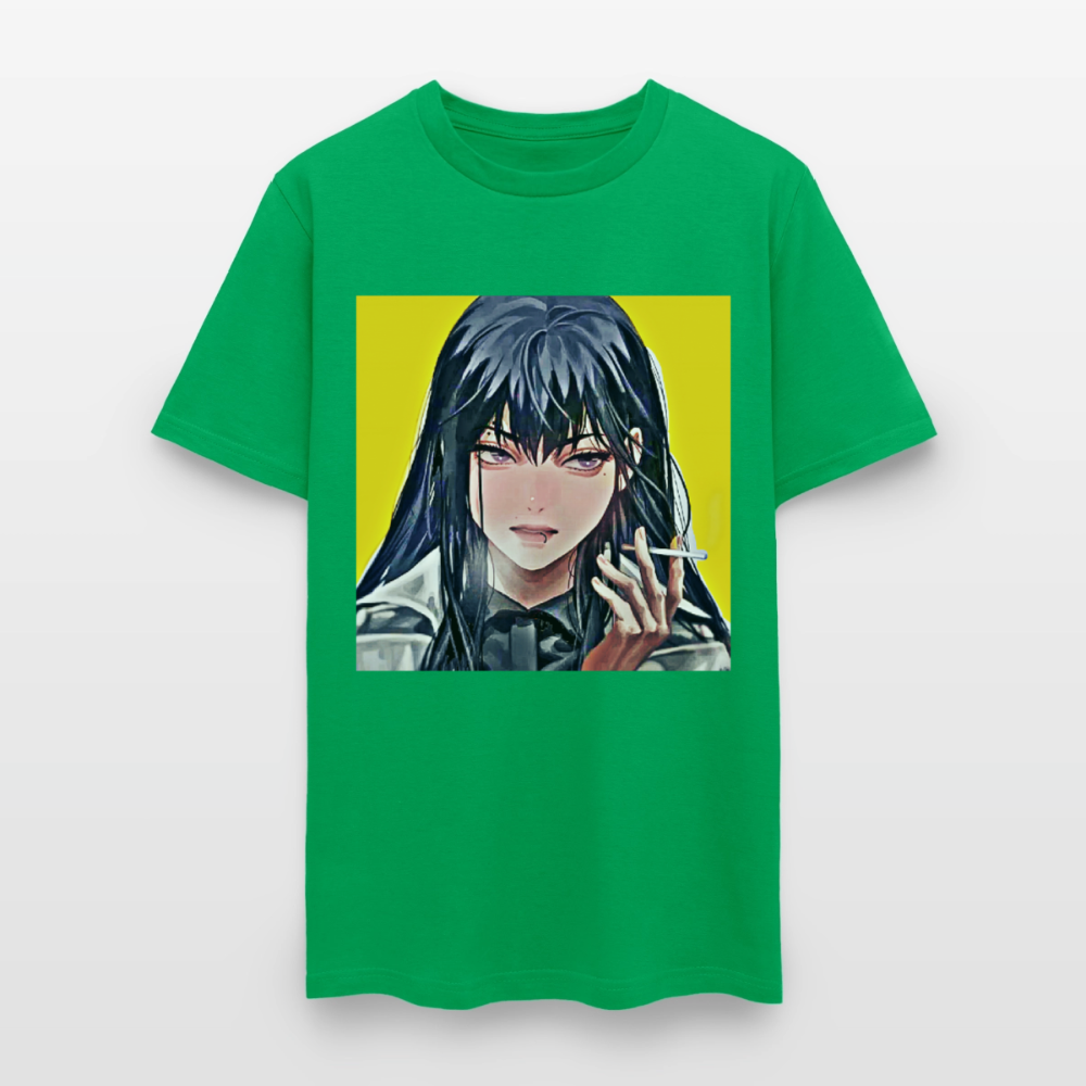 Mysterious Woman - bright green