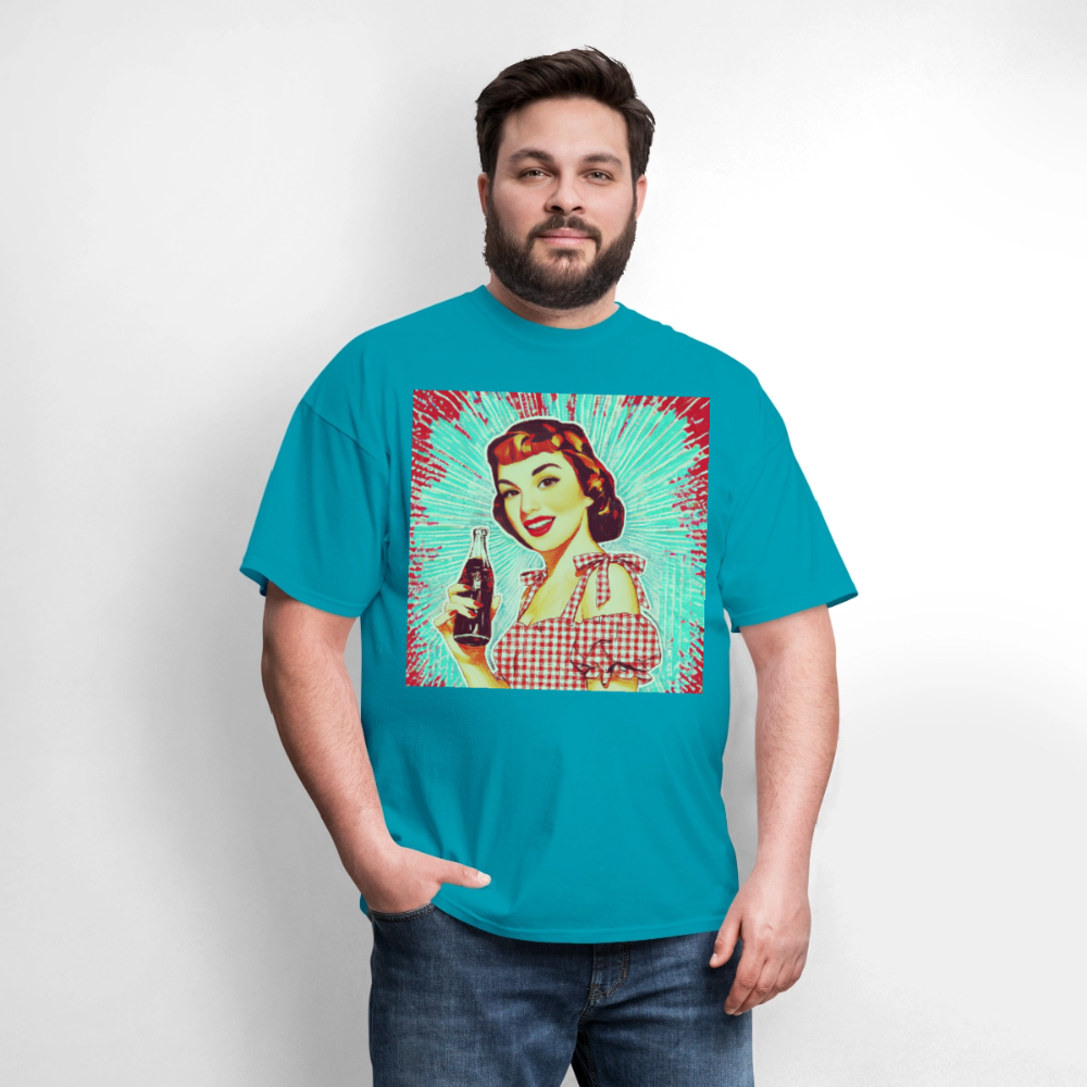 I'll Take A Cola - turquoise