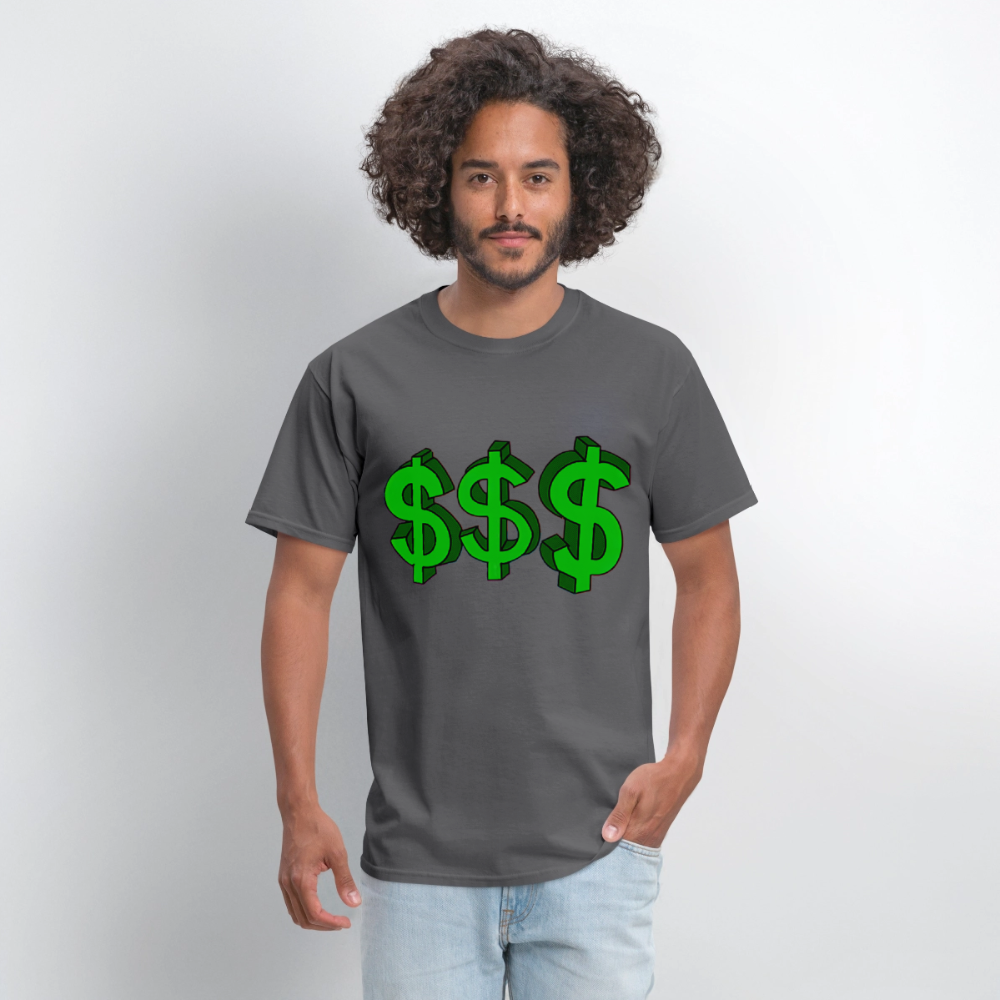 Dollar Sign - charcoal