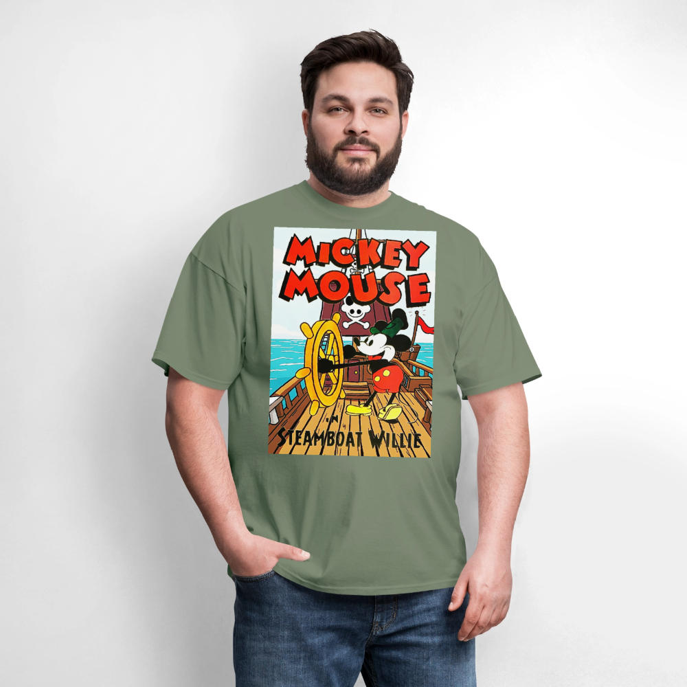 Steamboat Willie - military green