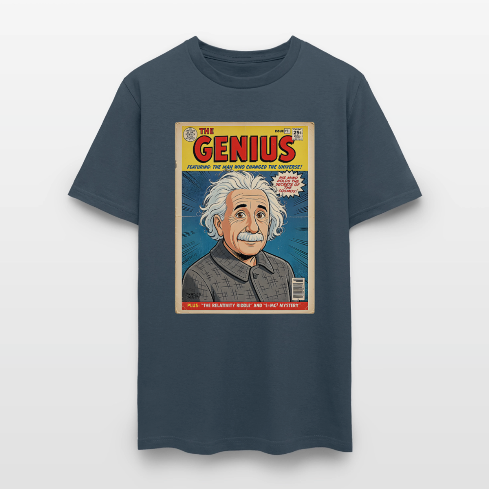 Albert Einstein #1 -  blue dusk