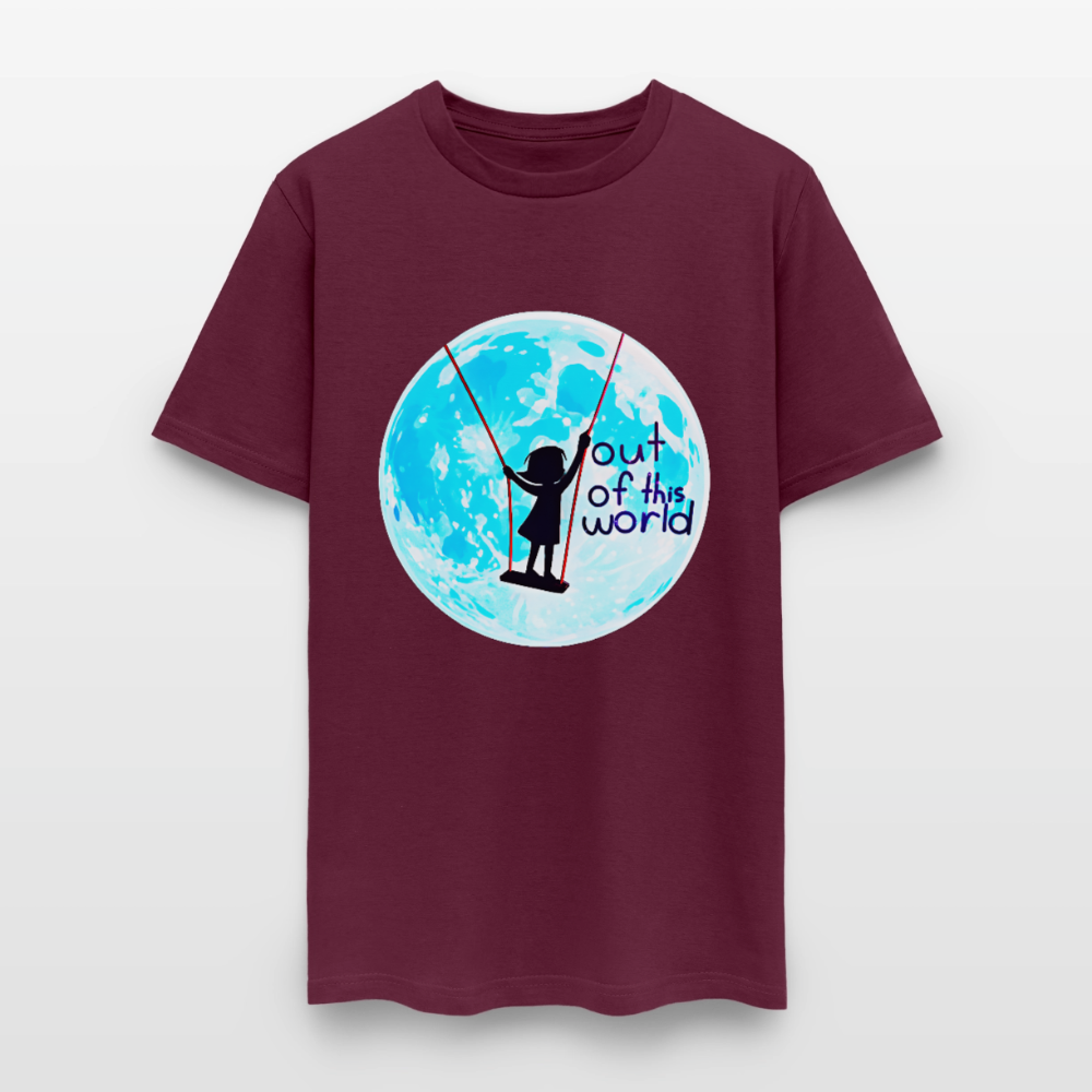 Out of this world - burgundy