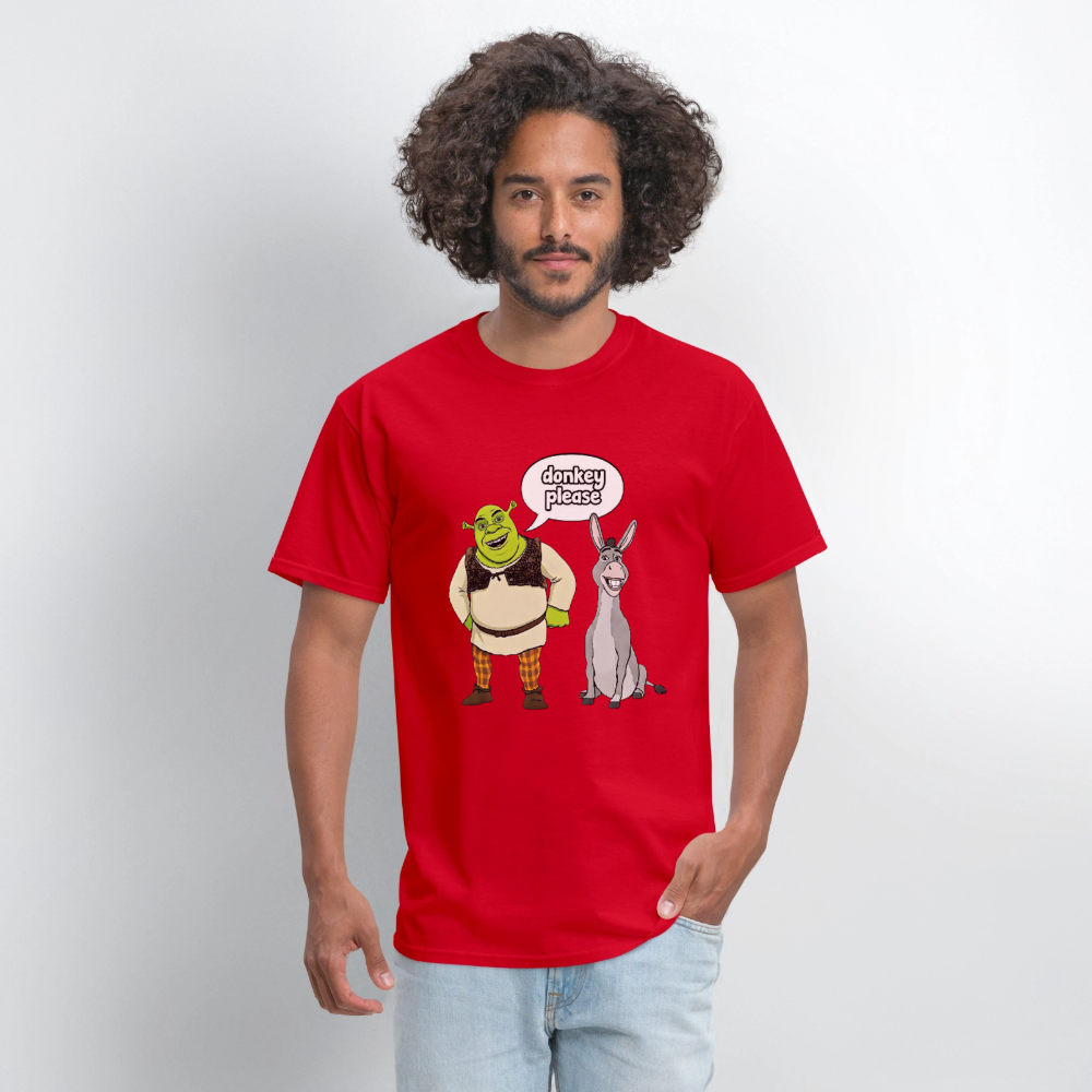 Donkey Please Shrek - red
