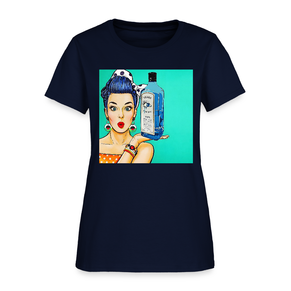 Retro Woman - navy