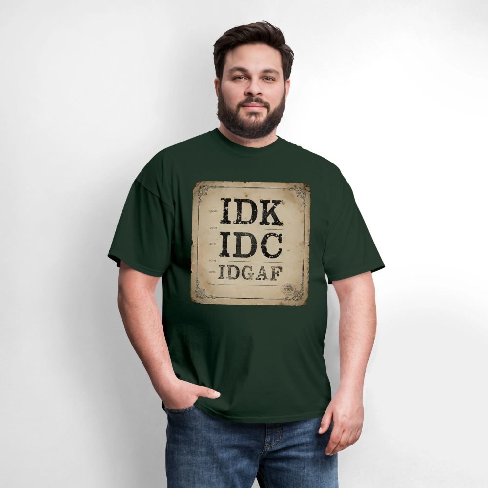 #1 Antique IDK - forest green