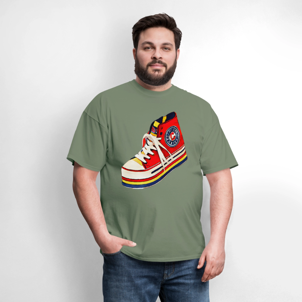 High Top Sneaker - military green
