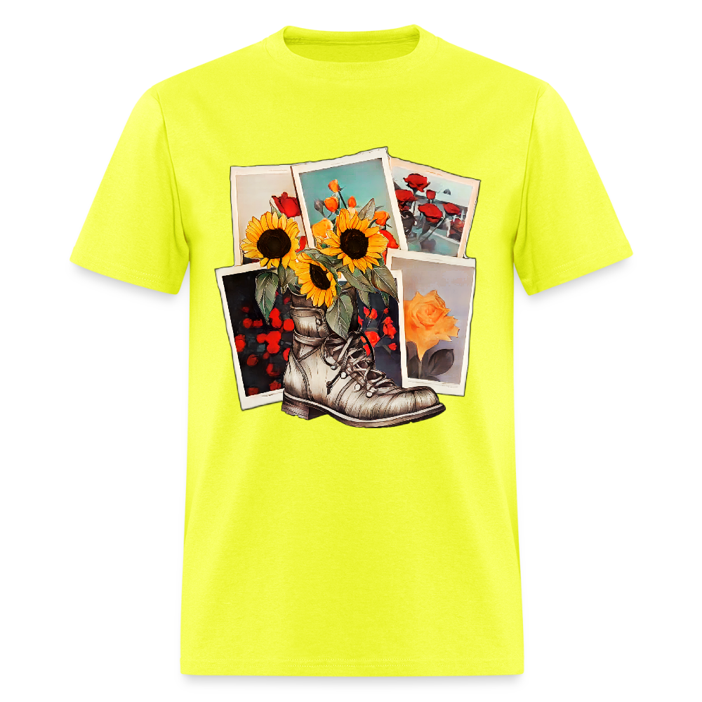 Flowers #2 - safety green