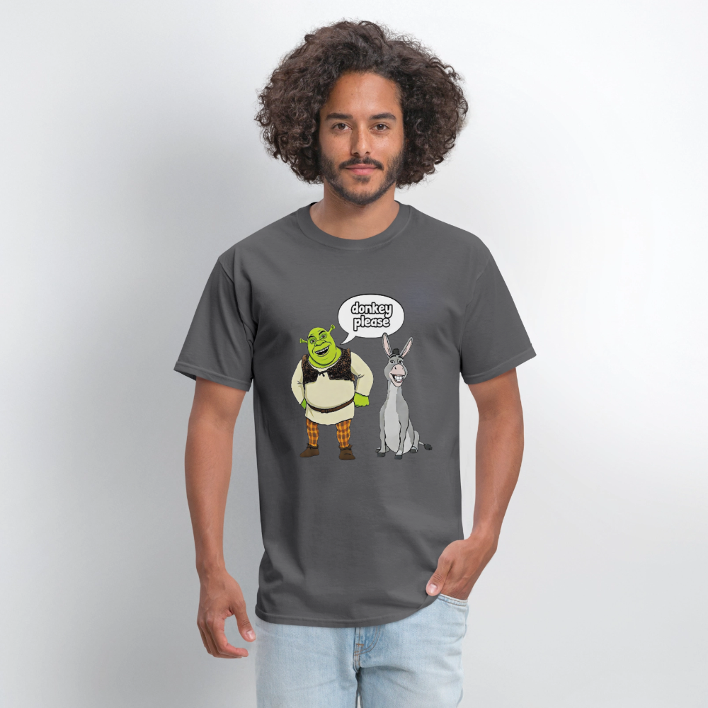 Donkey Please Shrek - charcoal