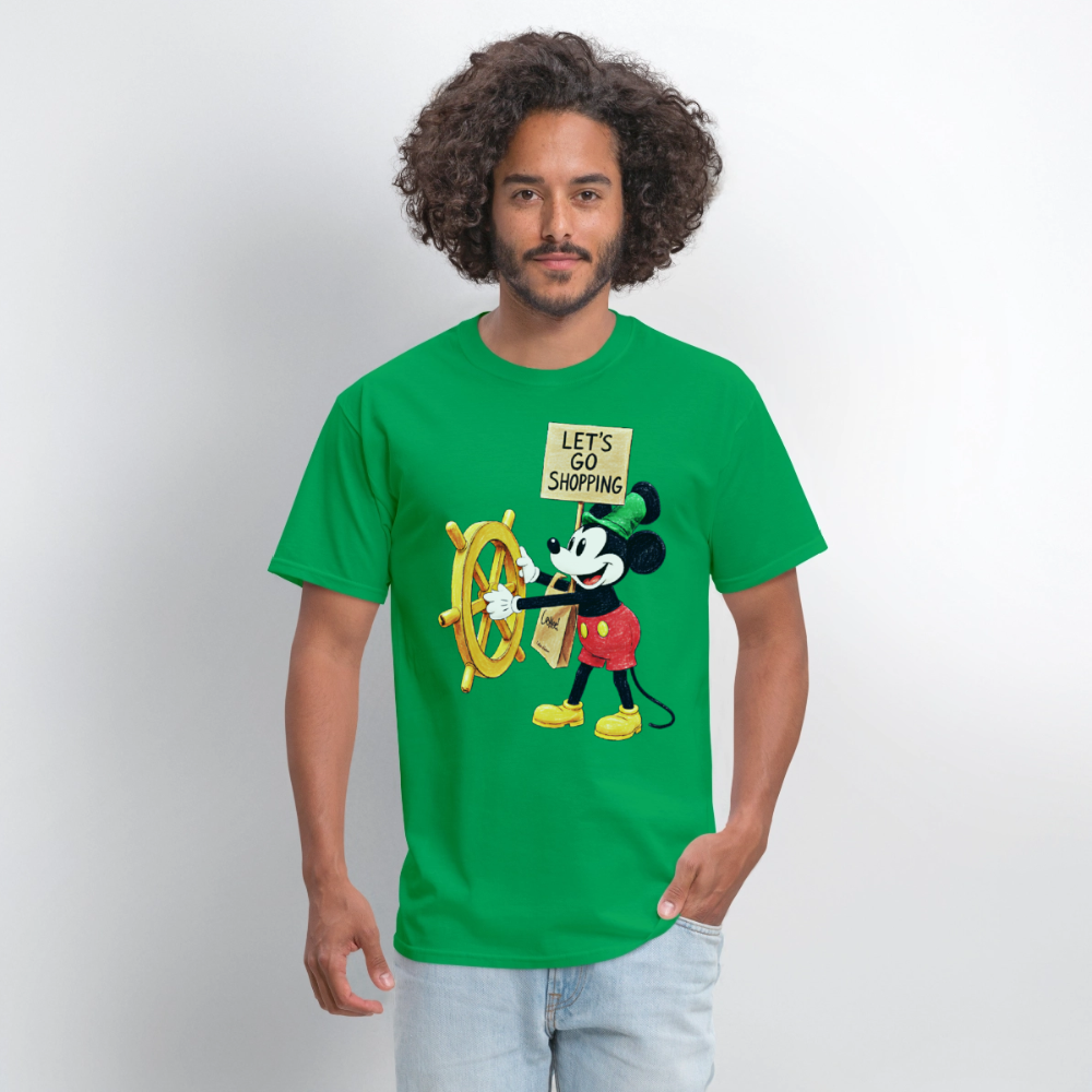 Let's Go Shopping - bright green