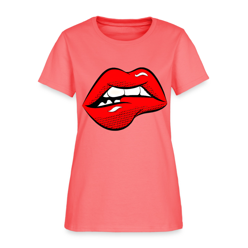 Lips - coral