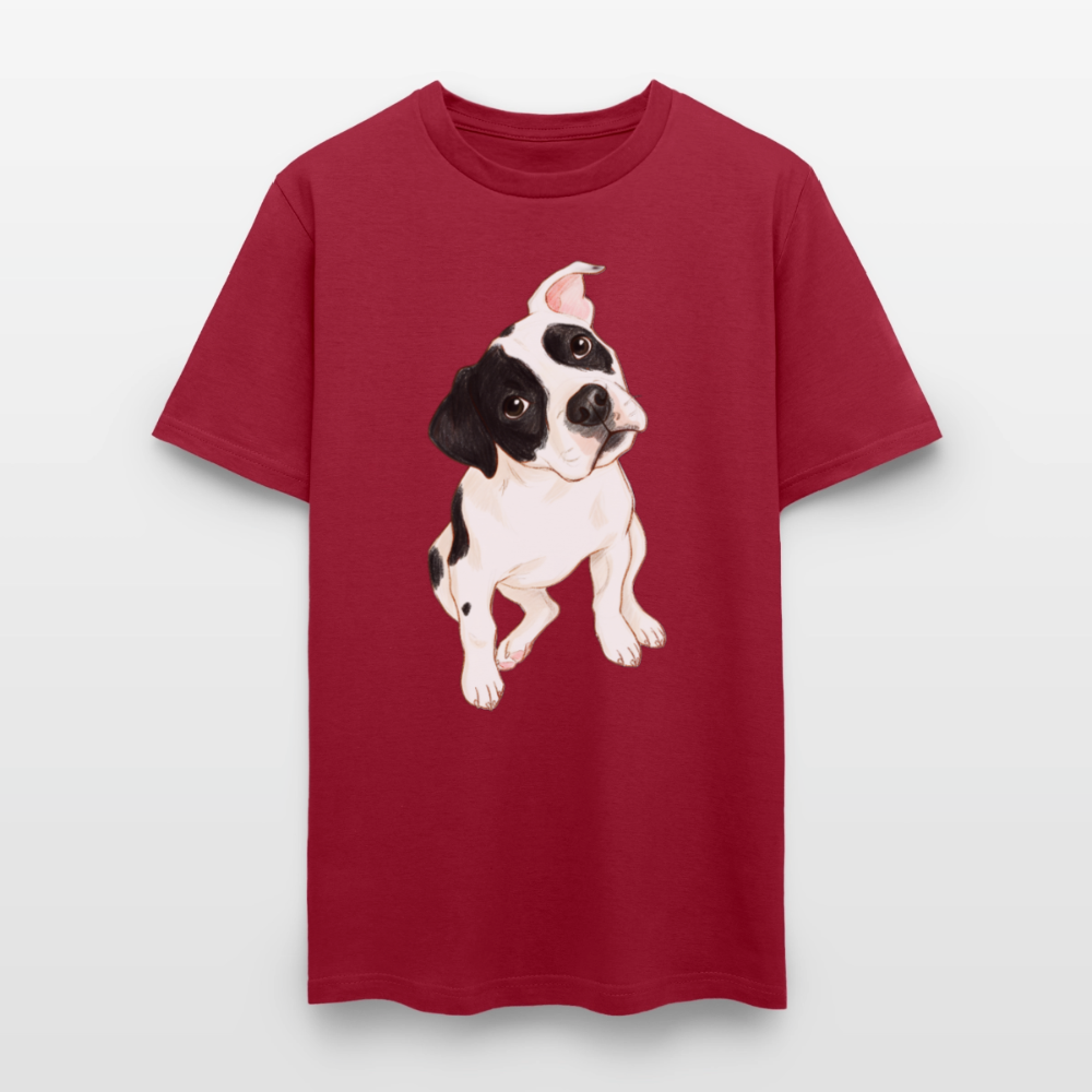 Bright Eyes - dark red