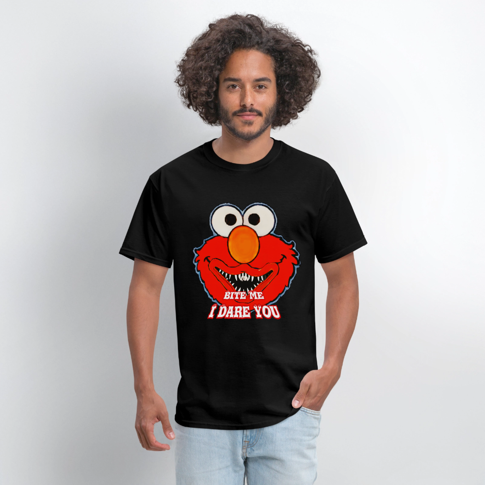 Bite Me Elmo - black