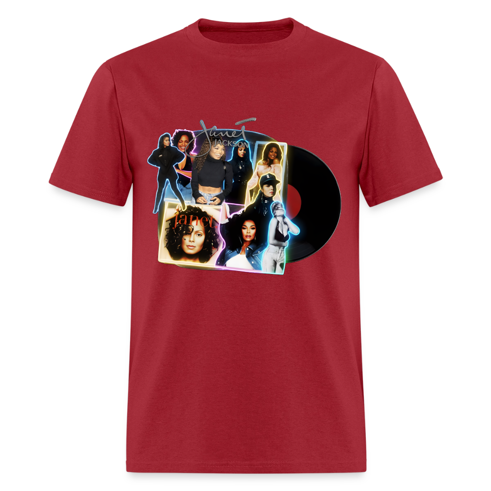 Janet Jackson - dark red