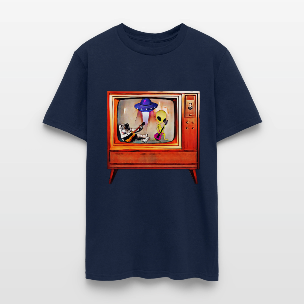 Rocking Astronaut and Alien - navy