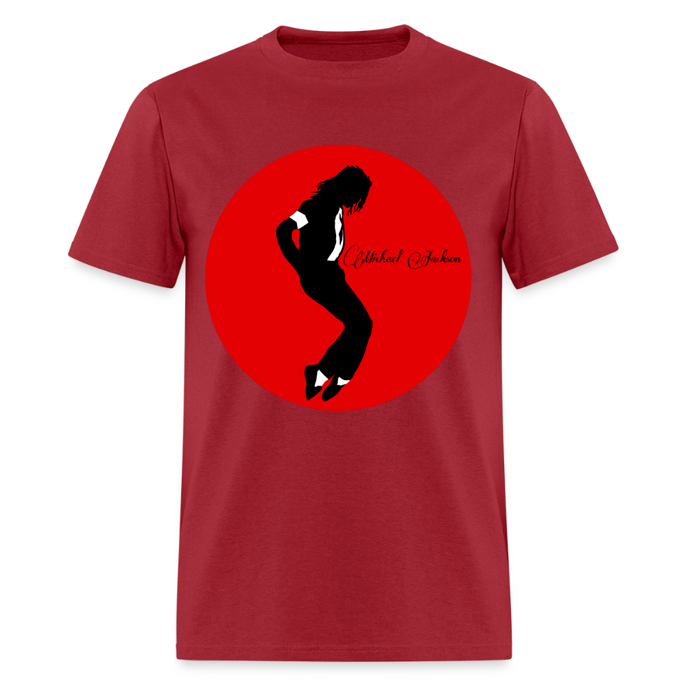#1 Michael King Of Pop - dark red