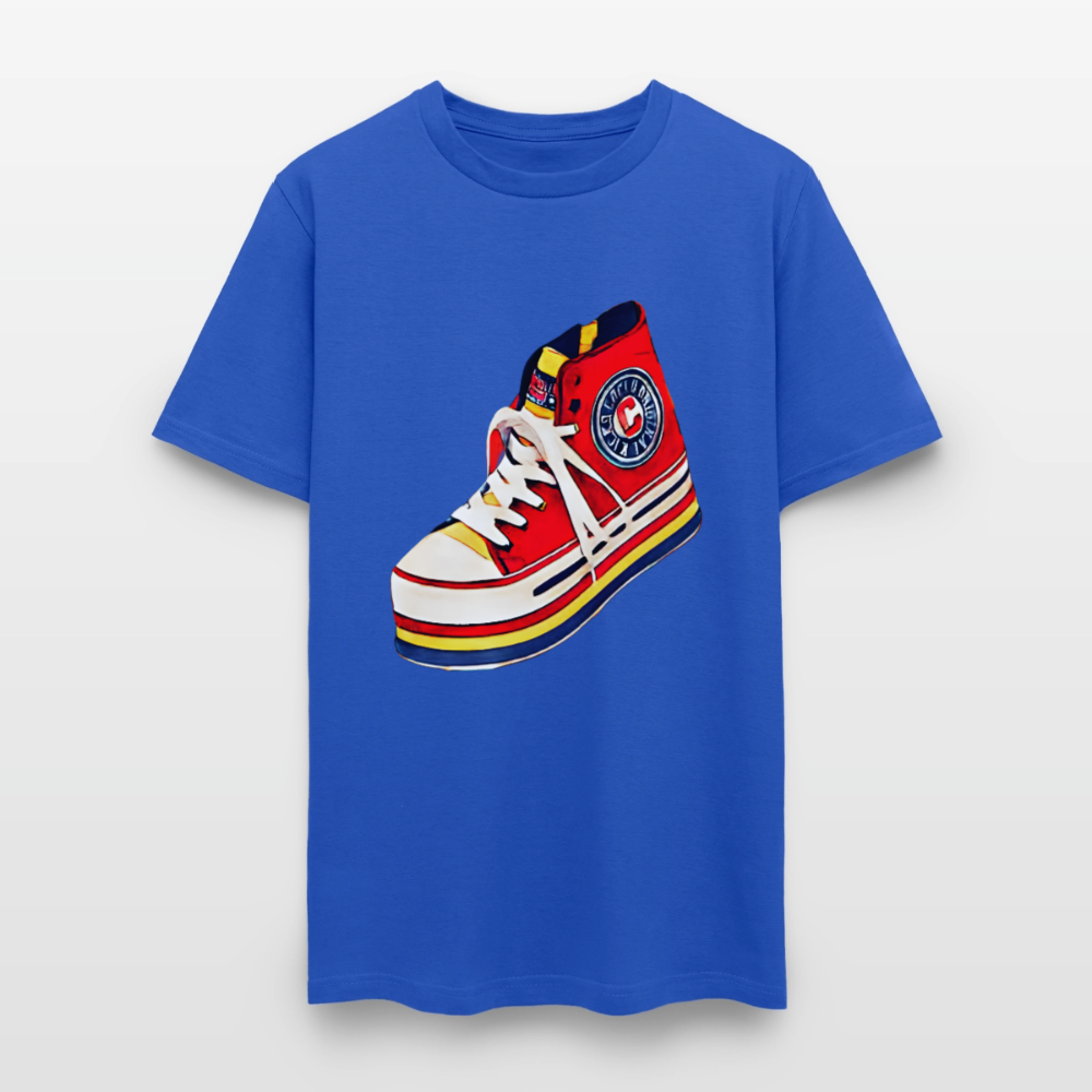 High Top Sneaker - royal blue
