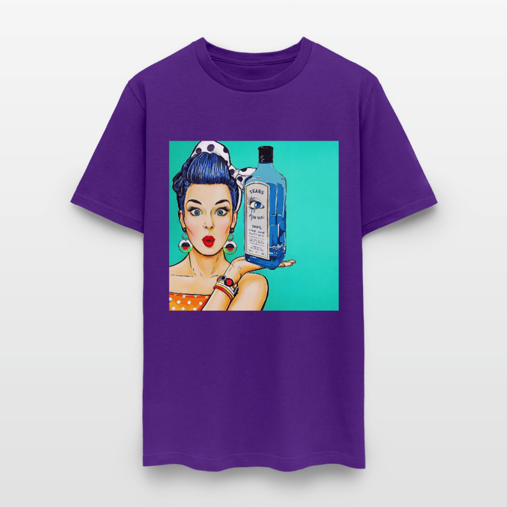 Retro Woman - purple