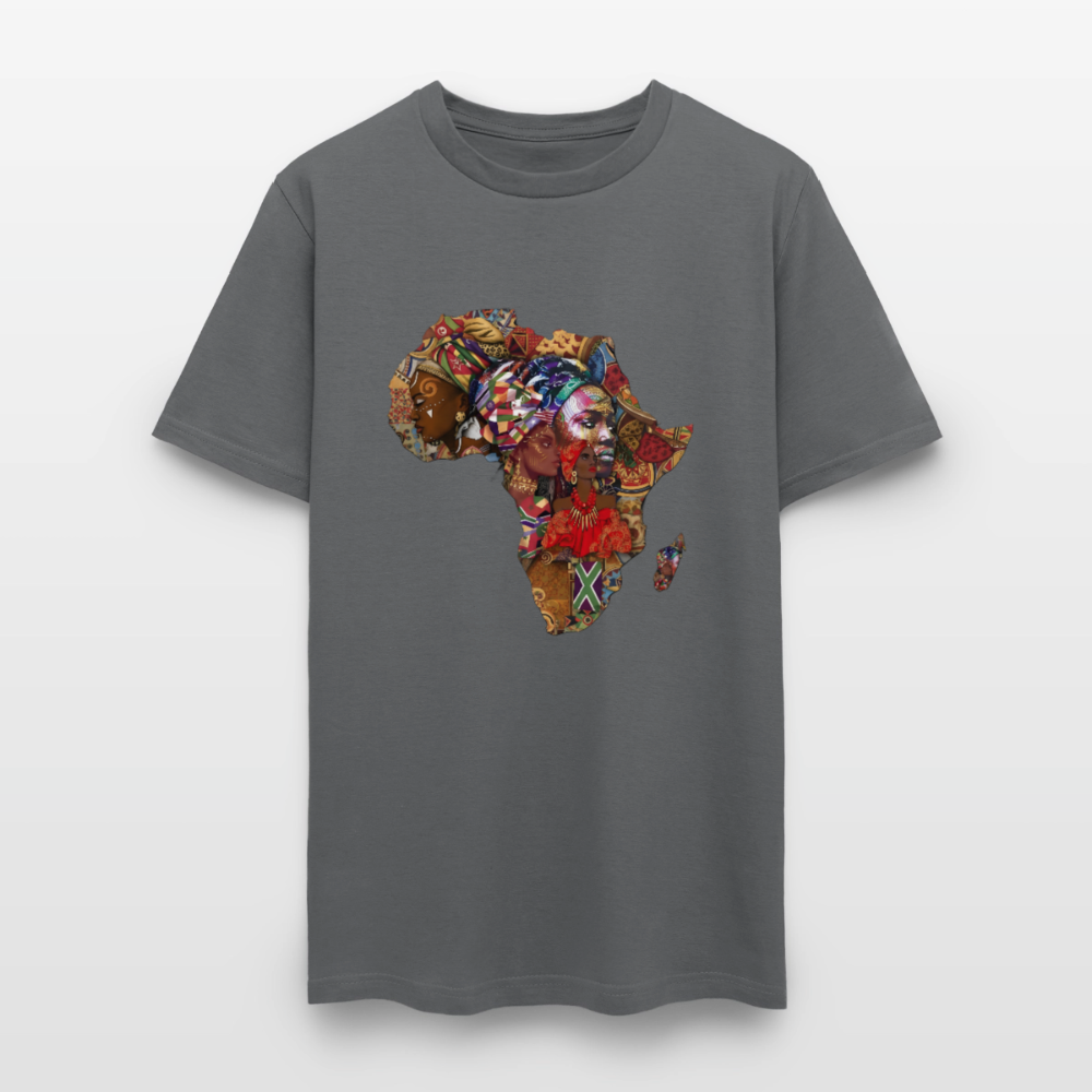 African Queens - charcoal