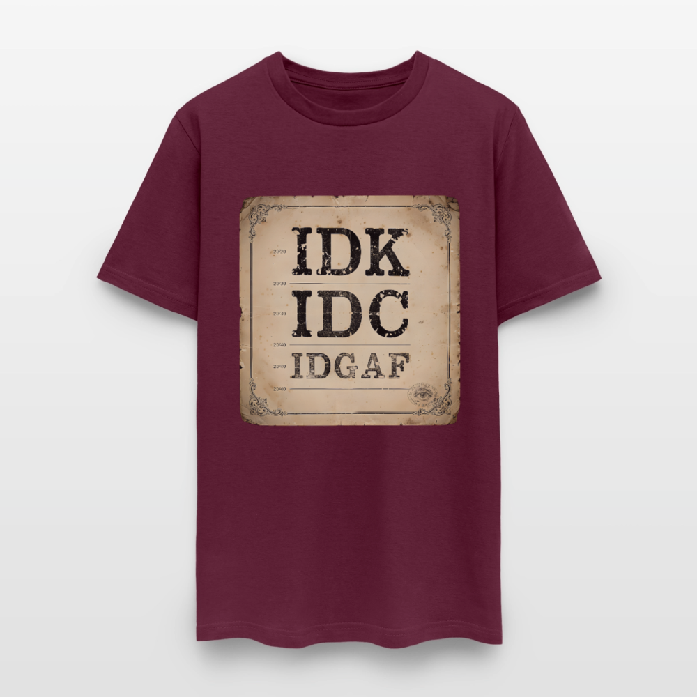 #1 Antique IDK - burgundy