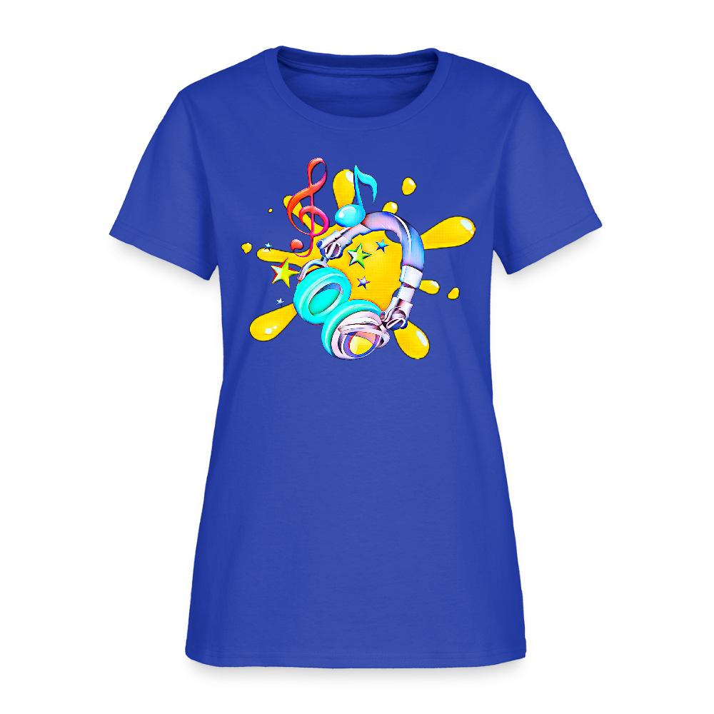 Splash of Music - royal blue