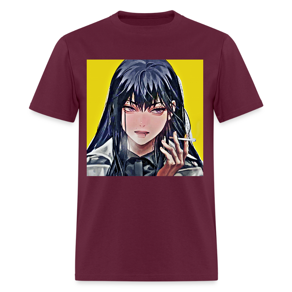 Mysterious Woman - burgundy