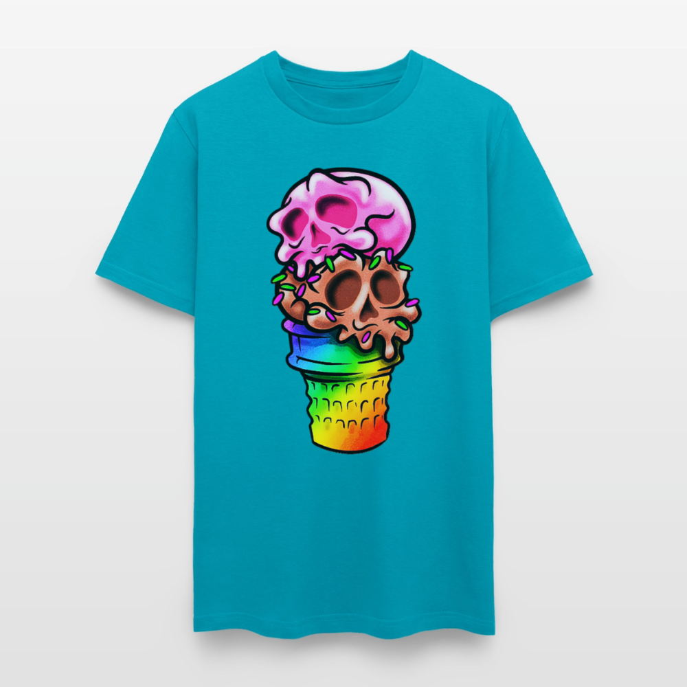 Cone Skull - turquoise