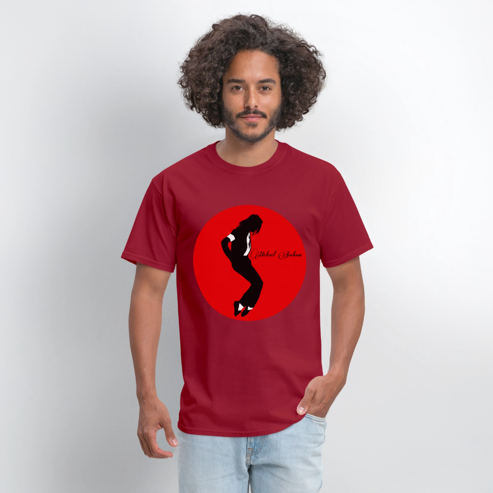 #1 Michael King Of Pop - true red